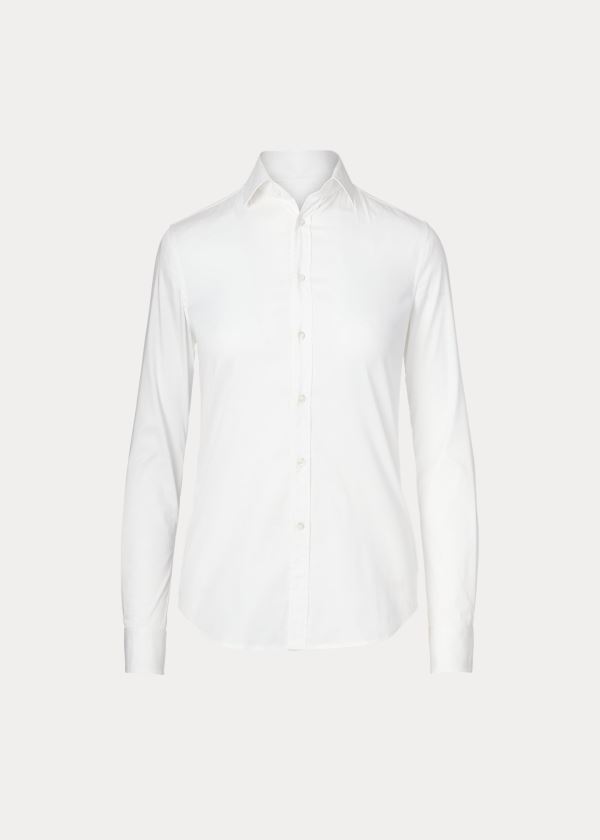 Ralph Lauren Charmain Stretch Poplin Skjorter Dame Danmark (LVROY3897)